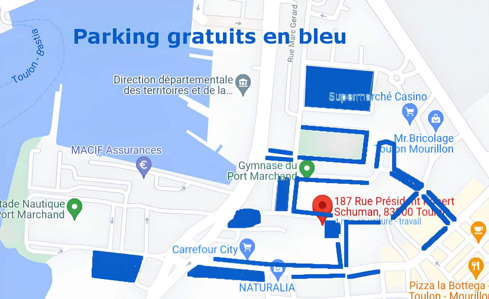 Chambre En Colocation Fille, Proche Mer, Climatisation Toulon Kültér fotó