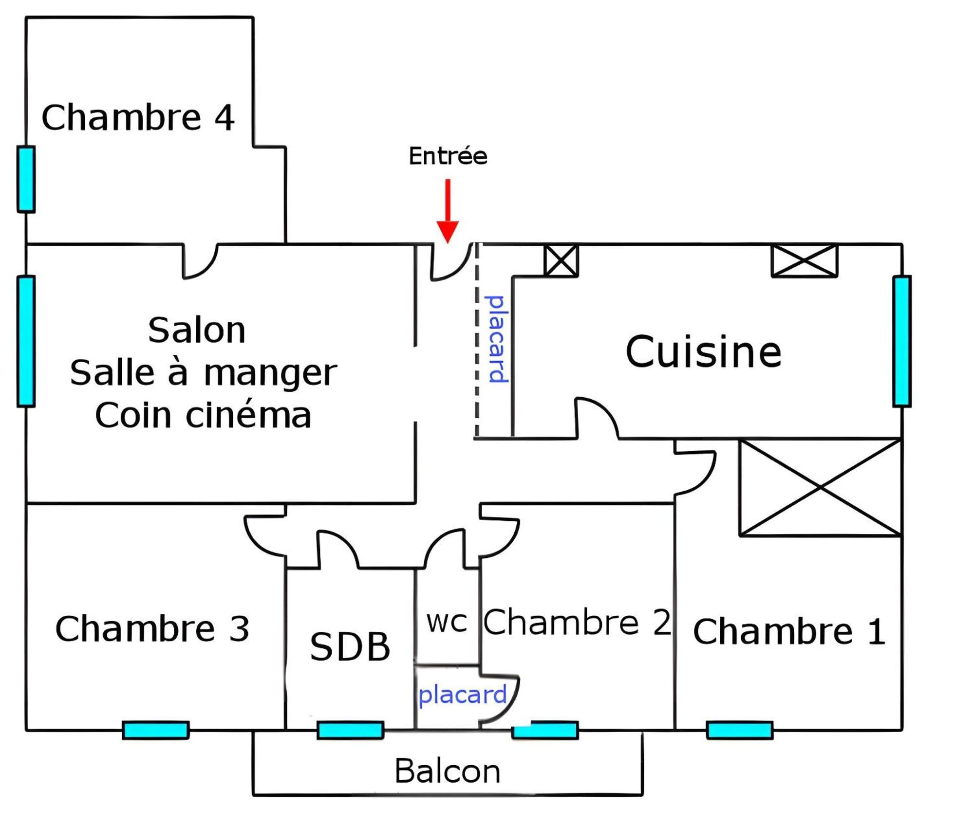 Chambre En Colocation Fille, Proche Mer, Climatisation Toulon Kültér fotó
